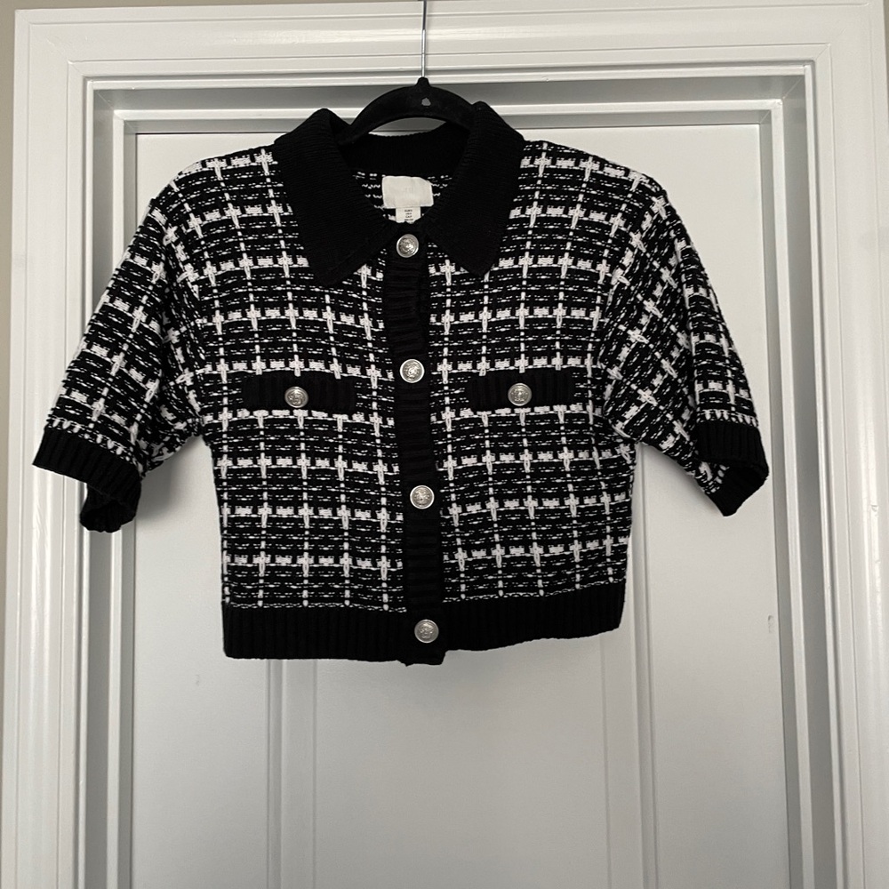 H&M Cardigan with Collar